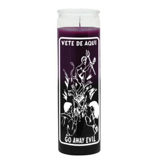 Evil Go Away Candle/ Vete de Aqui Veladora