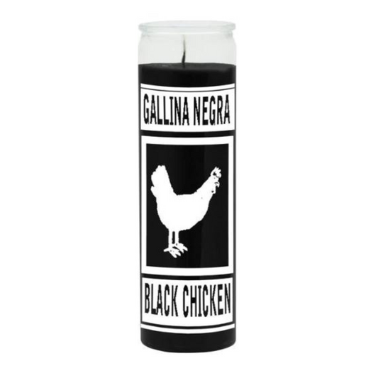 Black Chicken Candle/ Gallina Negra Veladora